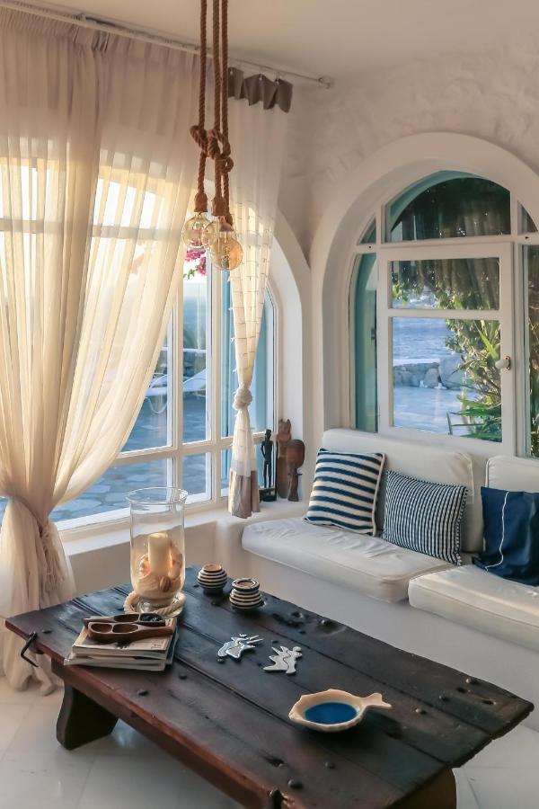 Villa Waves Agios Ioannis Diakoftis Bagian luar foto